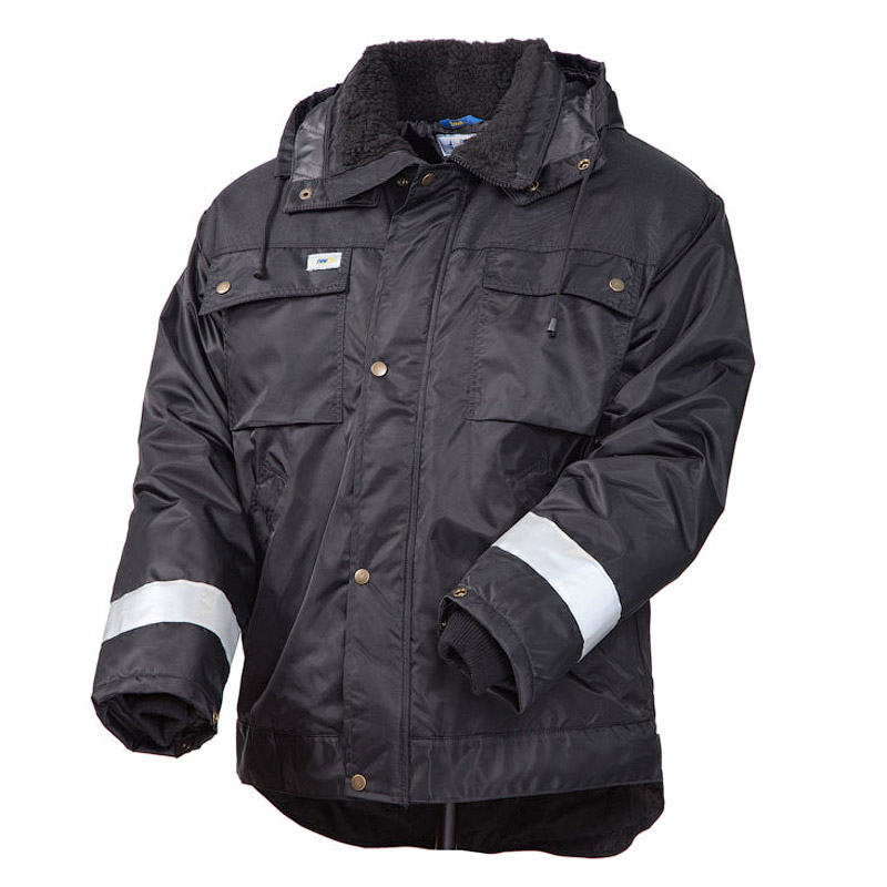 Зимняя куртка рабочая мужская 428NCR-TWILL-90/90 на стеганой подкладке с удлиненной спинкой в интернет-магазине sww.com.ru