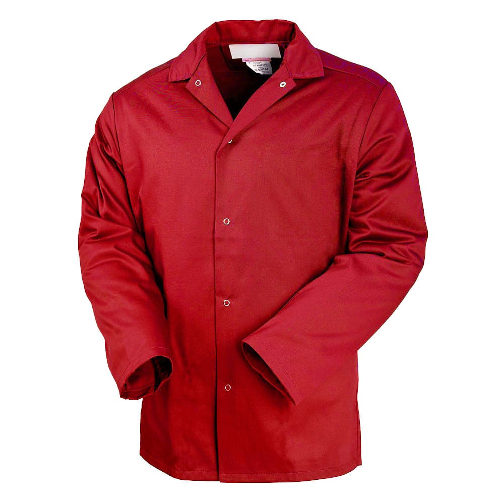 Куртка унисекс рабочая летняя темно-красная 314-TOMBOY-81 из износостойкой полусинтетики