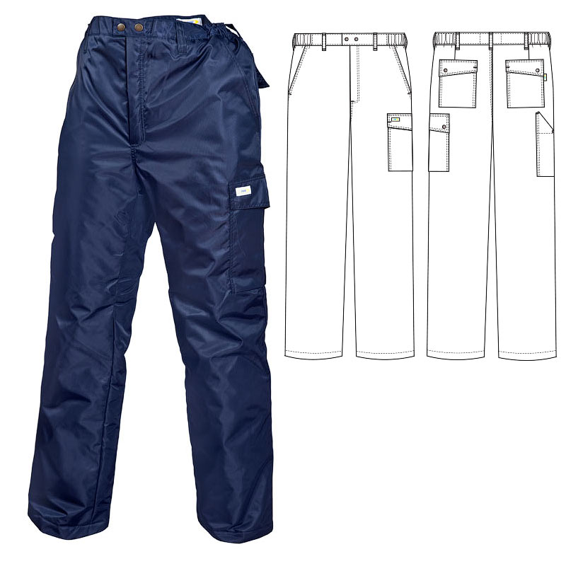 Зимние брюки 207T1-TASLAN-14 на стеганой подкладке в интернет-магазине sww.com.ru