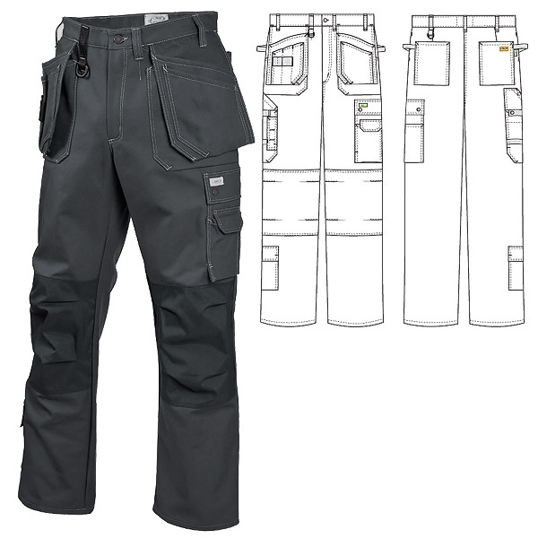 Летние брюки 250T-FAS-58 из хлопка FAS (360 г/кв. м) в интернет-магазине sww.com.ru