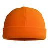 Тёплая ярко-оранжевая флисовая шапка с отворотом 568-FLIS-75 в интернет-магазине sww.com.ru