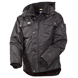 Зимняя куртка мужская рабочая 428T-TWILL-90 на подкладке из искусственного меха с удлиненной спинкой