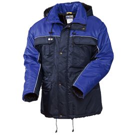 Рабочая зимняя куртка с удлиненной спинкой (парка) 4398T-TWILL-15/16 на стеганой подкладке в интернет-магазине sww.com.ru