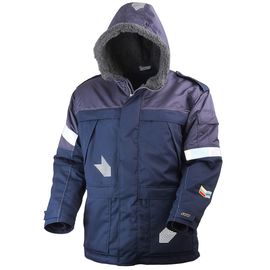 Зимняя куртка с несъемным капюшоном 624-P154-15/15 на подкладке из искусственного меха в интернет-магазине sww.com.ru