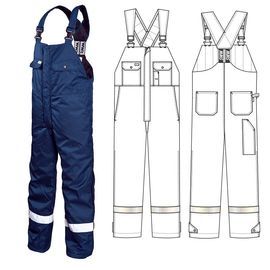 Зимний полукомбинезон 42R-PP-15 на стеганой подкладке