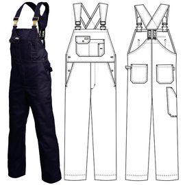 Летний полукомбинезон 71T-KR154-15 из смесовой ткани