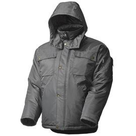 Зимняя куртка мужская рабочая 428•C-TWILL-55 на стеганой подкладке с удлиненной спинкой в интернет-магазине sww.com.ru
