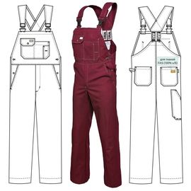 Летний полукомбинезон 71T-FAS-83 из хлопка FAS (360 г/кв. м)