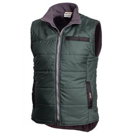 Утепленный серый жилет 791E-TASLAN-51