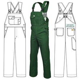 Летний полукомбинезон 71T-FAS-24 из хлопка FAS (360 г/кв. м)