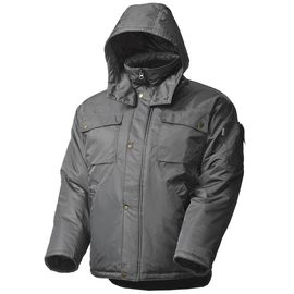 Зимняя куртка мужская рабочая 428•C-TWILL FZ-55 на стеганой подкладке с удлиненной спинкой