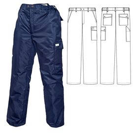 Зимние брюки 207T1-TASLAN-15 на стеганой подкладке в интернет-магазине sww.com.ru