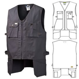 Летний жилет-разгрузка 511T-FAS-55 из хлопка FAS (360 г/кв. м)