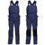 Рабочий темно-синий полукомбинезон мужской летний 51T-FU-14