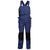 Полукомбинезон рабочий летний тёмно-синий 51-2-P154-14 из смесовой ткани с наколенниками и 12 карманами, вид спереди Полукомбинезон рабочий летний тёмно-синий 51-2-P154-14 из смесовой ткани с наколенниками и 12 карманами, вид спереди