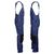 Полукомбинезон рабочий летний тёмно-синий 51-2-P154-14 из смесовой ткани с наколенниками и 12 карманами, вид сбоку Полукомбинезон рабочий летний тёмно-синий 51-2-P154-14 из смесовой ткани с наколенниками и 12 карманами, вид сбоку