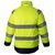 Куртка утепленная зимняя сигнальная 4677•ND-TWILL-71/15 с отстегивающимся капюшоном и световозвращающими лентами, вид сзади Куртка утепленная зимняя сигнальная 4677•ND-TWILL-71/15 с отстегивающимся капюшоном и световозвращающими лентами, вид сзади