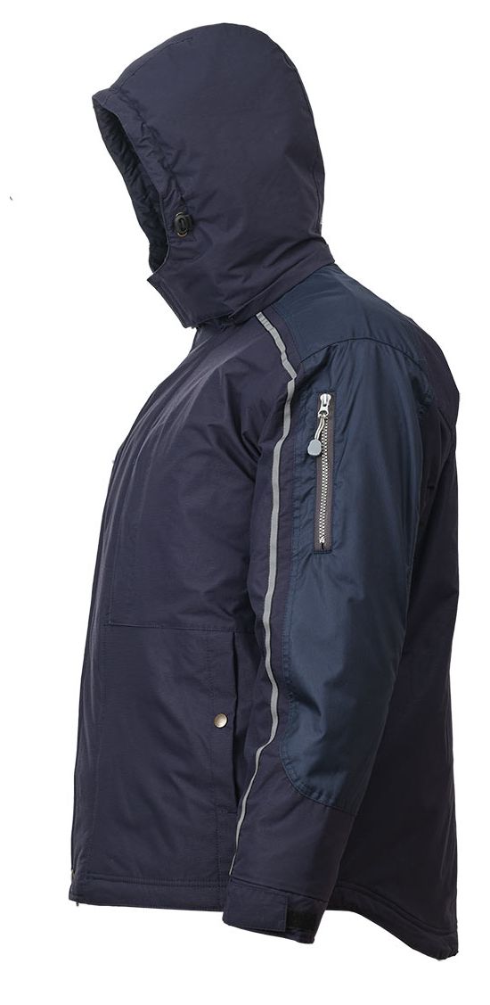 Зимняя укороченная куртка пилот (бомбер) 622S-TWILL-15, вид слева Зимняя укороченная куртка пилот (бомбер) 622S-TWILL-15, вид слева