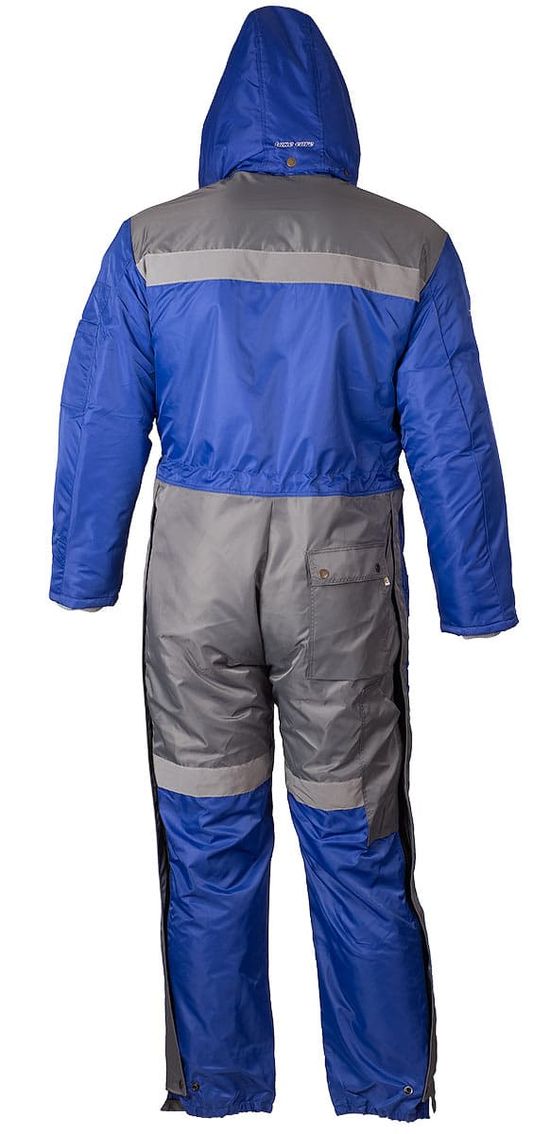 Зимний комбинезон 8831-TWILL-16/55 на меховой подкладке вид сзади
