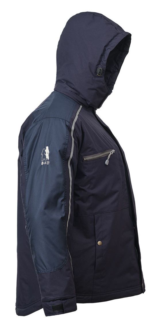 Зимняя укороченная куртка пилот (бомбер) 622S-TWILL-15, вид справа Зимняя укороченная куртка пилот (бомбер) 622S-TWILL-15, вид справа