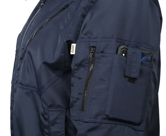 Зимняя куртка  укороченная (пилот) 442KC-TWILL FT-15 на стеганой подкладке, карман для смартфона