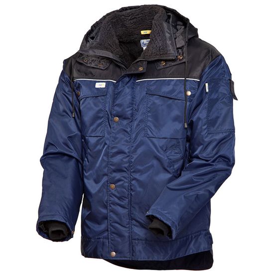 Зимняя куртка 419-TASLAN-14/90 на подкладке из искусственного меха с удлиненной спинкой. Скандинавское качество в интернет-магазине sww.com.ru