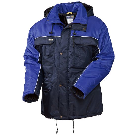 Зимняя рабочая удлиненная куртка (парка) 4398T-PP-15/16 на стеганой подкладке в интернет-магазине sww.com.ru