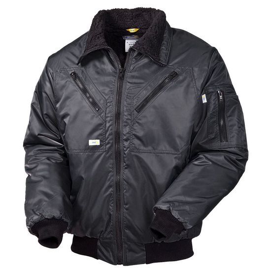 Зимняя куртка  укороченная (пилот) 442T-TWILL-90 на стеганой подкладке