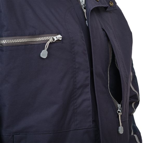 Зимняя укороченная куртка пилот (бомбер) 622S-TWILL-15, вертикальный карман на левой полочке Зимняя укороченная куртка пилот (бомбер) 622S-TWILL-15, вертикальный карман на левой полочке