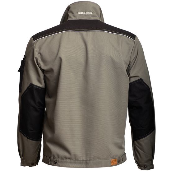 Куртка рабочая мужская 640K-CAN-7/90 из износостойкой смесовой ткани, вид сзади Куртка рабочая мужская 640K-CAN-7/90 из износостойкой смесовой ткани, вид сзади