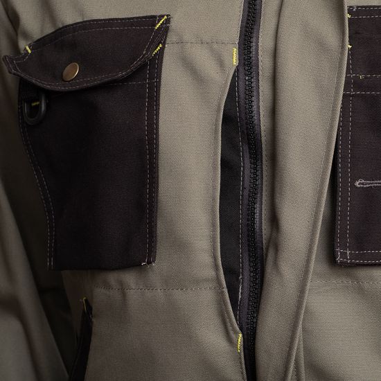 Куртка рабочая мужская 640K-CAN-7/90 из износостойкой смесовой ткани, карман наполеон Куртка рабочая мужская 640K-CAN-7/90 из износостойкой смесовой ткани, карман наполеон