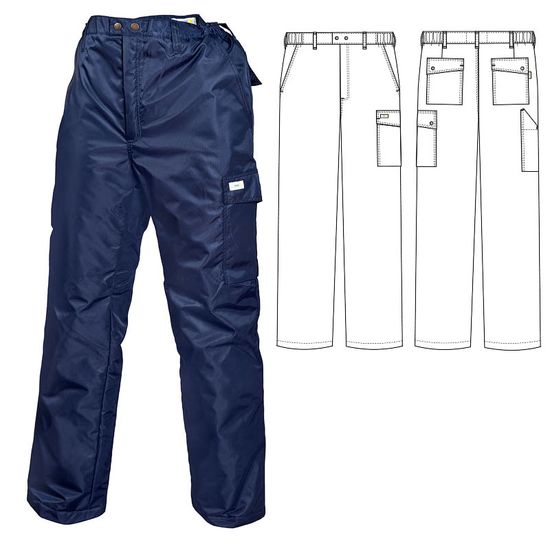 Зимние брюки 207T1-PP-15 на стеганой подкладке в интернет-магазине sww.com.ru