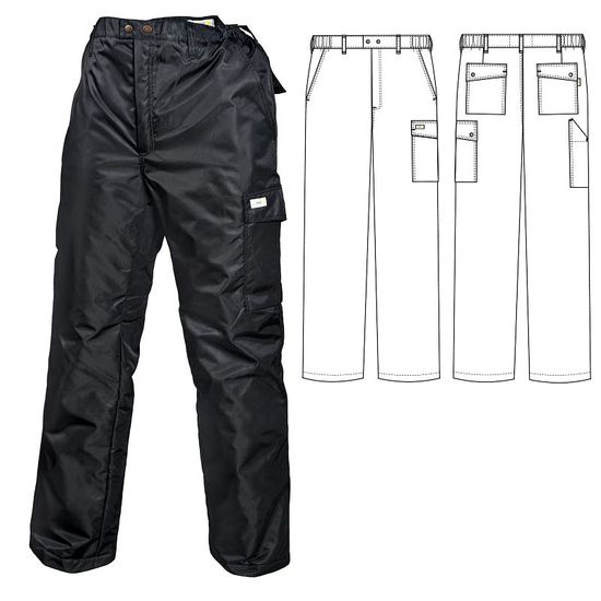 Зимние брюки 207T1-TWILL-90 на стеганой подкладке в интернет-магазине sww.com.ru