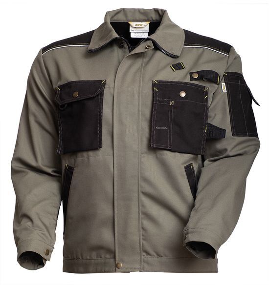 Куртка рабочая мужская 640K-CAN-7/90 из износостойкой смесовой ткани в интернет-магазине sww.com.ru вид спереди