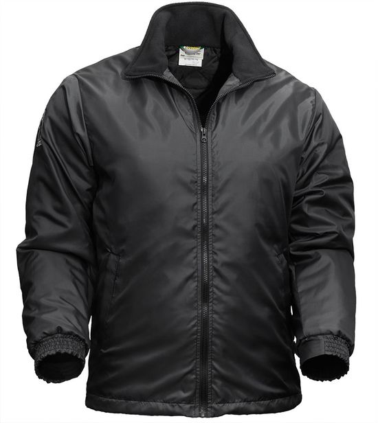 Демисезонная чёрная куртка-ветровка 4382-TAFFETA-90 на комбинированной подкладке в интернет-магазине sww.com.ru