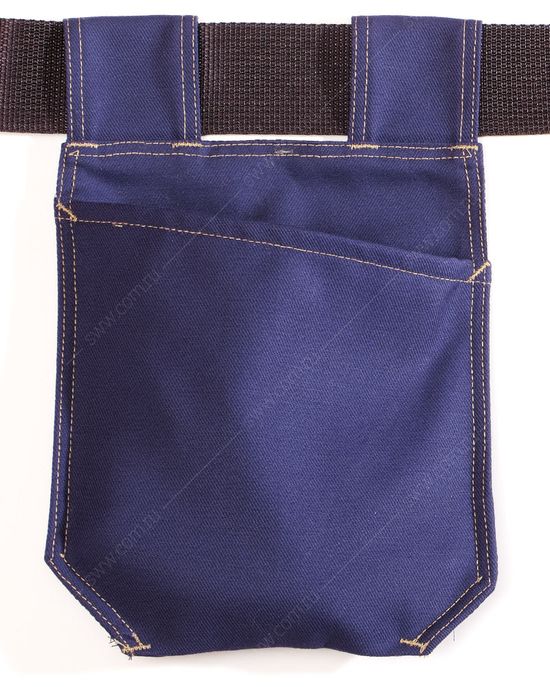 Пояс монтажника с карманами для инструментов 1RPF-FAS-14 из плотного хлопка. Большой карман с подкладкой из высокопрочной износостойкой ткани