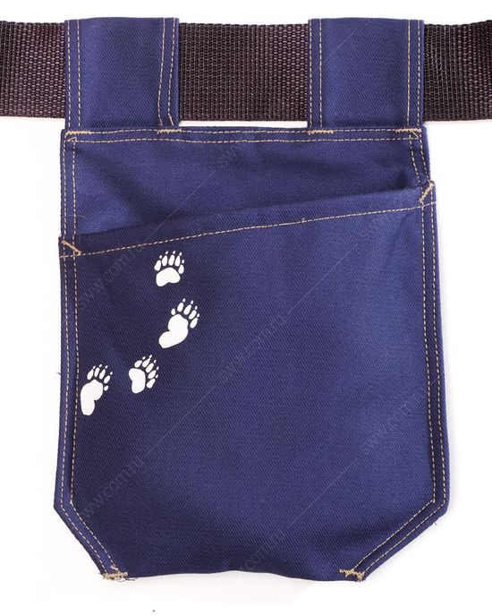 Пояс монтажника с карманами для инструментов 1RPF-FAS-14 из плотного хлопка. Большой карман с подкладкой из высокопрочной износостойкой ткани