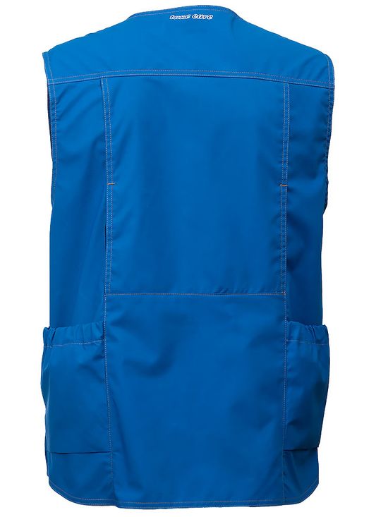 Летний жилет садовода 511C-P159-13 с девятью карманами, вид сзади