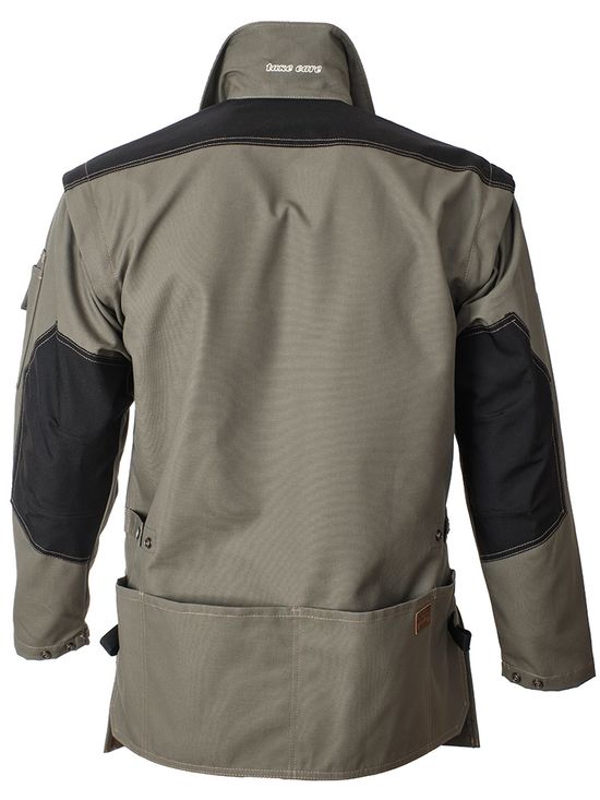 Куртка рабочая мужская летняя 450T-CAN-7/90 с отстёгивающимися рукавами, вид сзади, размер 44-46, рост 170-176