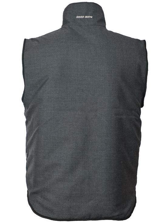 Жилет рабочий утеплённый 515T-KS-59 на подкладке из искусственного меха, вид сзади Жилет рабочий утеплённый 515T-KS-59 на подкладке из искусственного меха, вид сзади