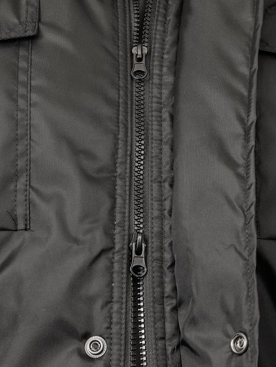 Зимняя куртка на стеганой подкладке 428MD-TASLAN-90, молния с двумя замками