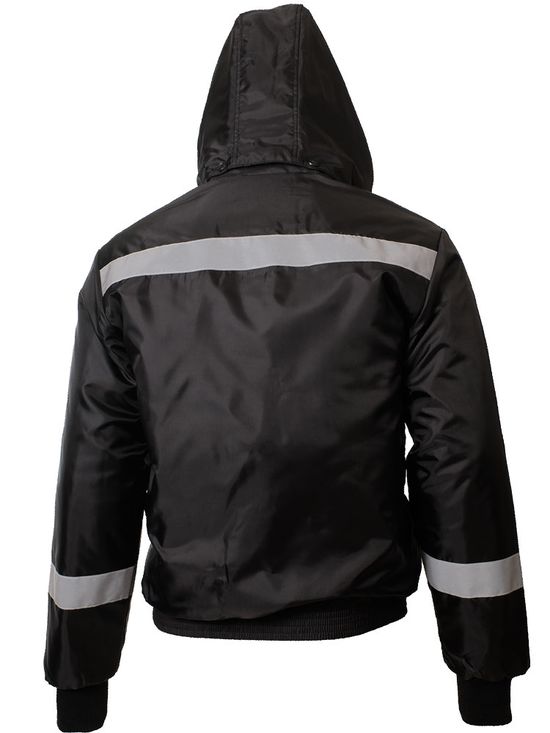 Куртка демисезонная 442M-TASLAN-90 на стеганой подкладке, вид сзади