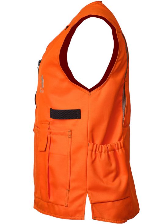 Летний жилет садовода 511C-P159-77 с девятью карманами, вид слева