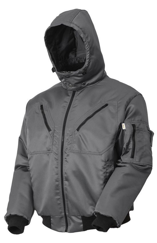 Зимняя куртка  укороченная (пилот) 442KC-TWILL-55 на стеганой подкладке в интернет-магазине sww.com.ru